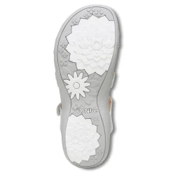 Amber Metallic Adjustable Sandal